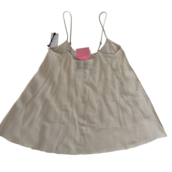 NWT Brochu Walker Silk Camisole Bone Sz P - Picture 3 of 10